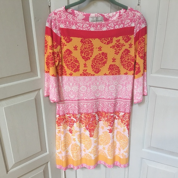 Donna Morgan Paisley Dress - Picture 1 of 12